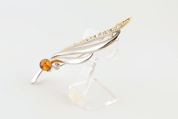 画像3: 琥珀ブローチ (3)