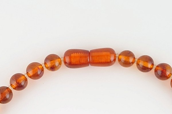 画像4: 久慈産琥珀ネックレス (4)