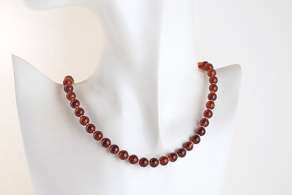 画像5: 久慈産琥珀ネックレス (5)