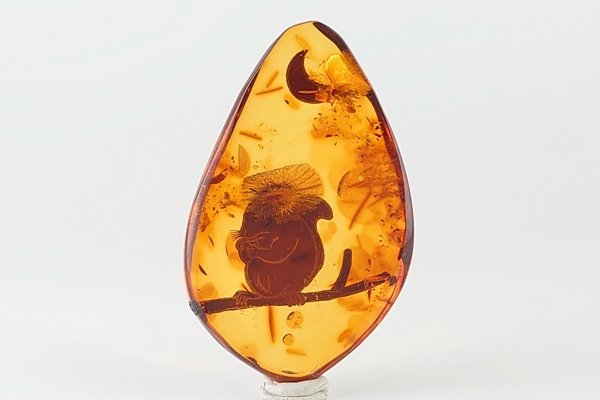 画像5: 琥珀原石（蒔絵） (5)