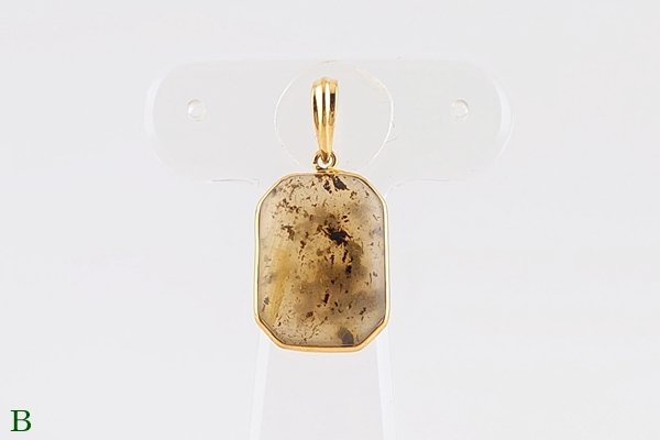 画像7: 琥珀ペンダント (7)