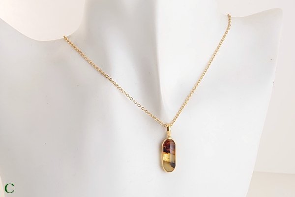 画像17: 琥珀ペンダント (17)