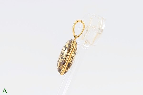 画像5: 琥珀ペンダント (5)