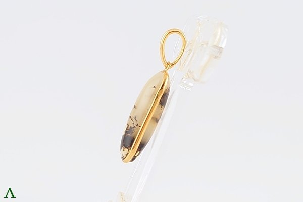 画像5: 琥珀ペンダント (5)