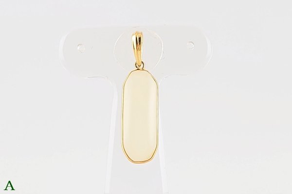 画像2: 琥珀ペンダント (2)