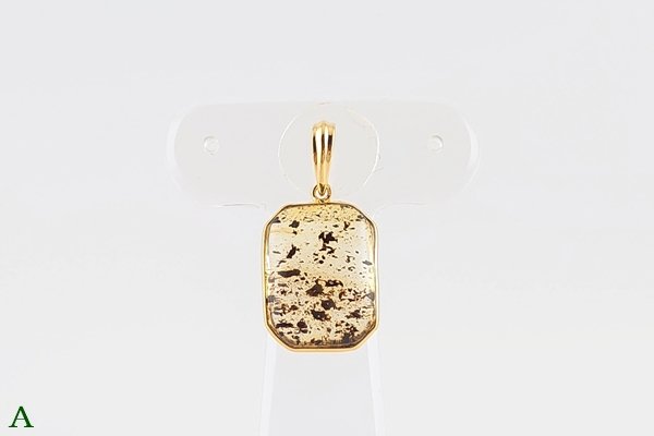 画像3: 琥珀ペンダント (3)