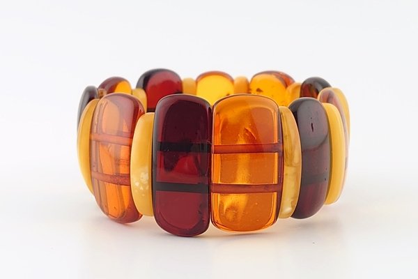 画像2: 琥珀ブレスレット (2)