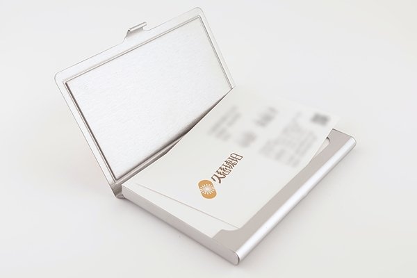 画像6: 琥珀名刺入れ・縞目模様 (6)