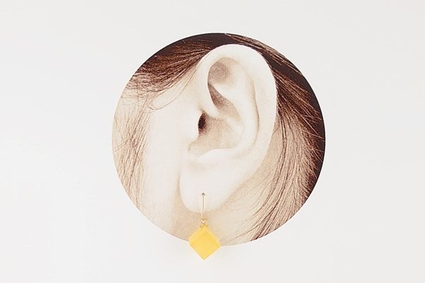 画像6: 琥珀ピアス (6)