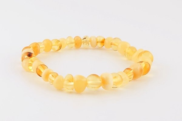 画像2: 琥珀ブレスレット (2)