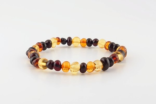画像2: 琥珀ブレスレット (2)