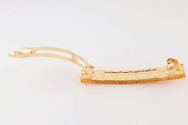 画像5: 琥珀ヘアピン (5)