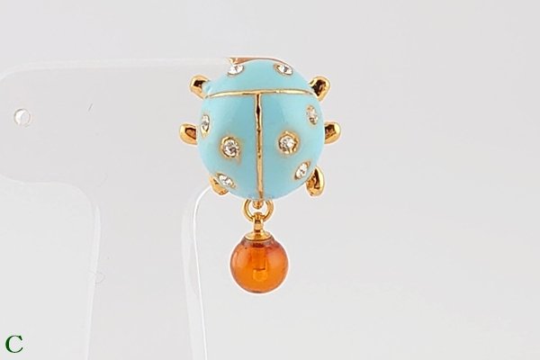 画像9: 琥珀ブローチ (9)