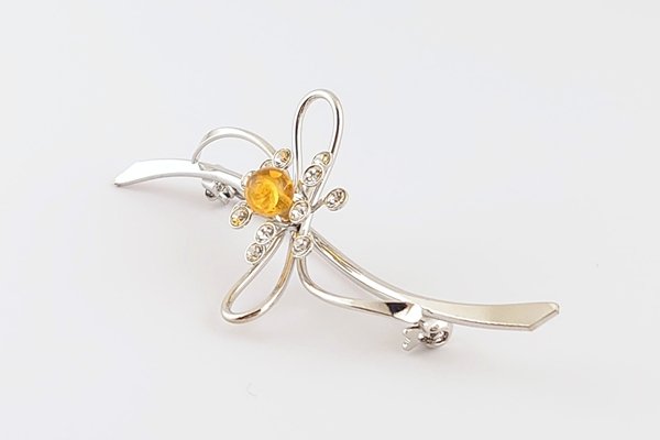 画像2: 琥珀ブローチ (2)