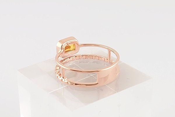 画像5: 琥珀リング (5)