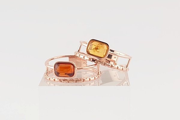 画像7: 琥珀リング (7)