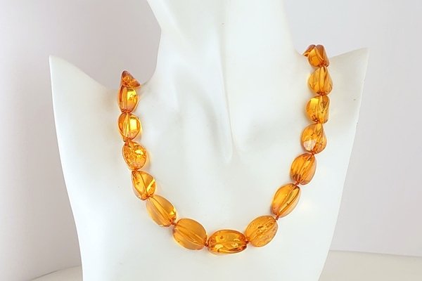 画像5: 琥珀ネックレス (5)