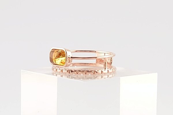 画像2: 琥珀リング (2)