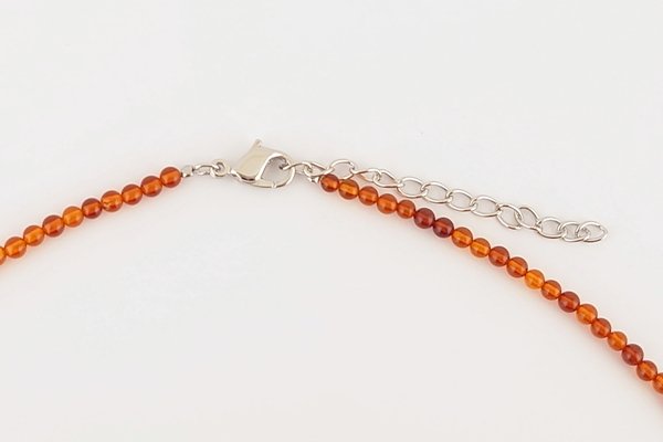 画像4: 久慈産琥珀ペンダント（琥珀ネックレス付き） (4)