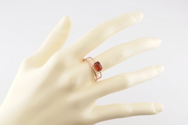 画像6: 琥珀リング (6)