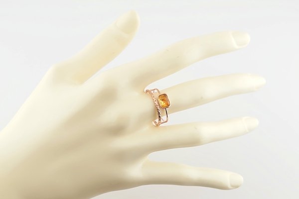 画像6: 琥珀リング (6)