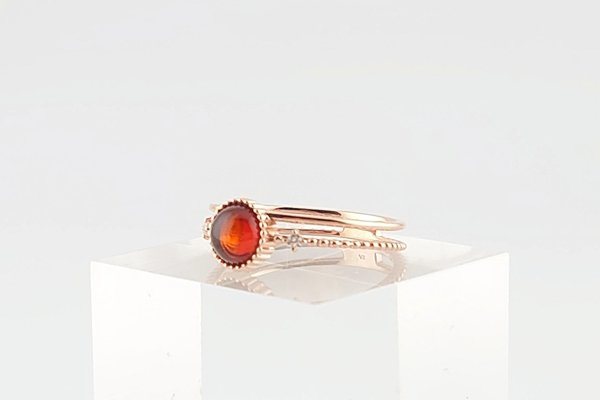 画像2: 琥珀リング (2)