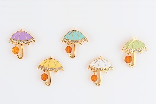 画像1: 琥珀ブローチ (1)