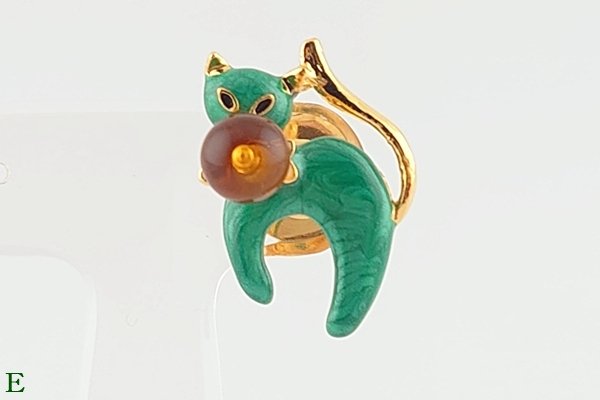 画像15: 琥珀ブローチ (15)