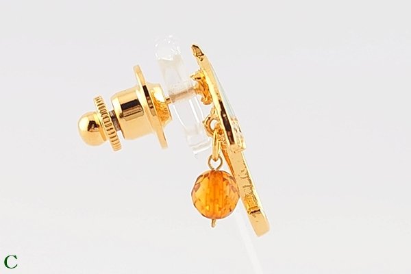 画像11: 琥珀ブローチ (11)