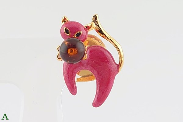 画像3: 琥珀ブローチ (3)