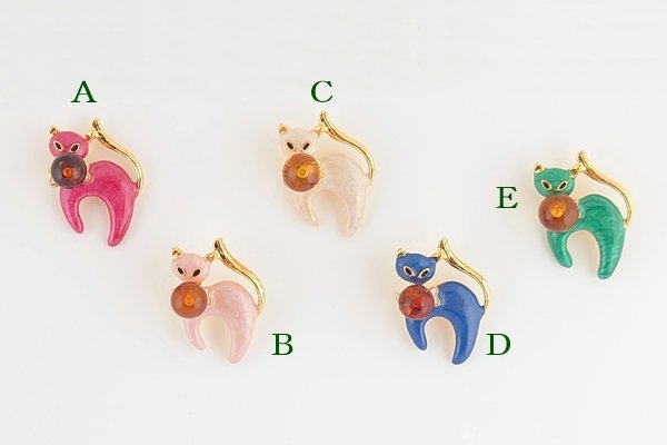 画像2: 琥珀ブローチ (2)