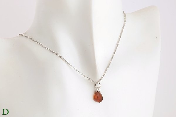 画像18: 久慈産琥珀ペンダント (18)