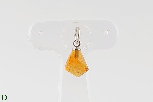 画像15: 久慈産琥珀ペンダント (15)