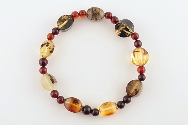 画像4: 琥珀ブレスレット (4)