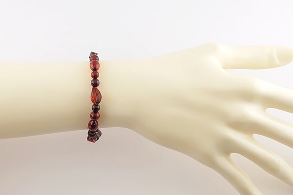 画像4: 琥珀ブレスレット (4)