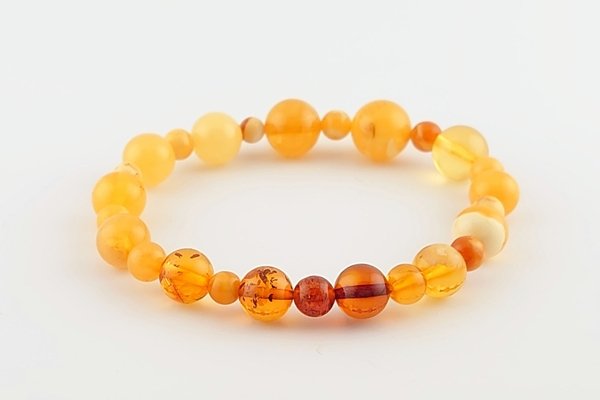 画像4: 琥珀ブレスレット (4)