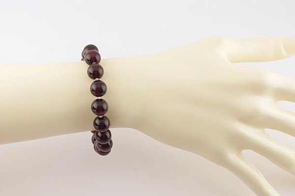 画像4: 久慈産琥珀ブレスレット (4)