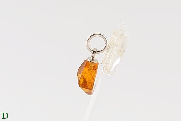 画像17: 久慈産琥珀ペンダント (17)