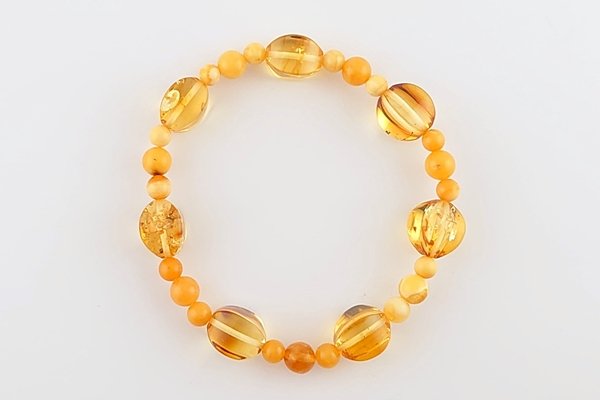 画像3: 琥珀ブレスレット (3)