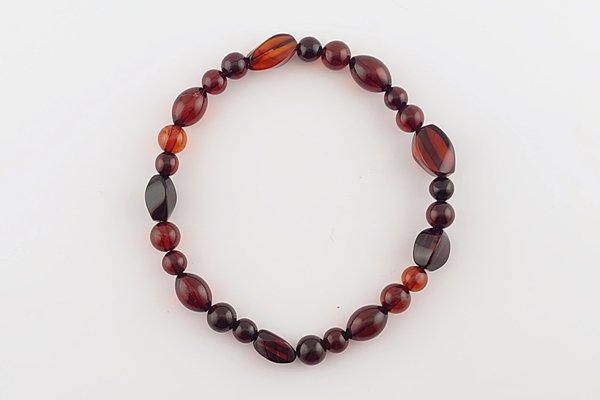 画像1: 琥珀ブレスレット (1)
