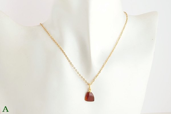 画像6: 久慈産琥珀ペンダント (6)