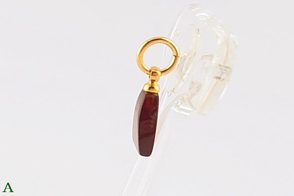 画像5: 久慈産琥珀ペンダント (5)