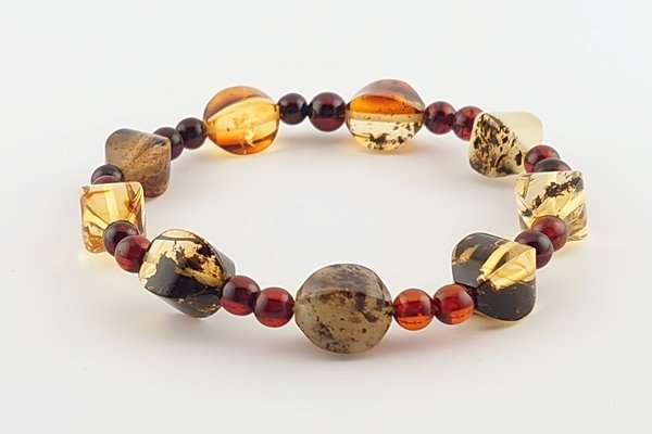画像3: 琥珀ブレスレット (3)