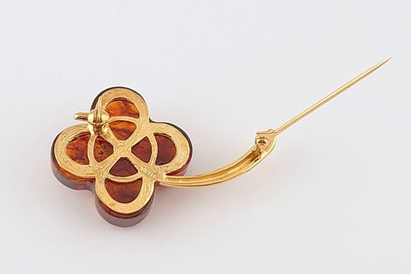 画像6: 琥珀ブローチ (6)