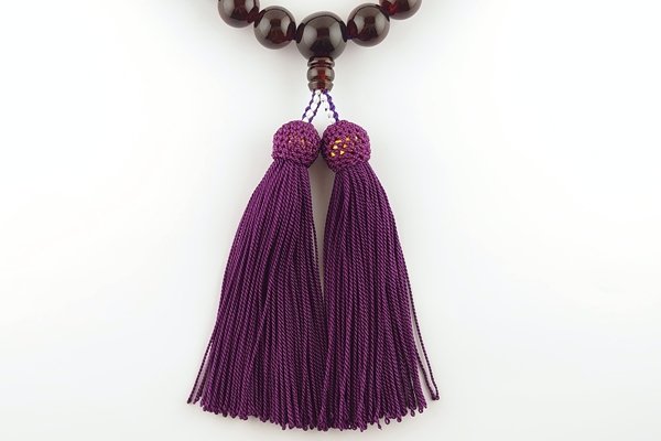 画像4: 久慈産琥珀念珠　男性用 (4)