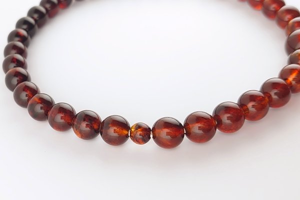 画像2: 久慈産琥珀念珠　女性用 (2)