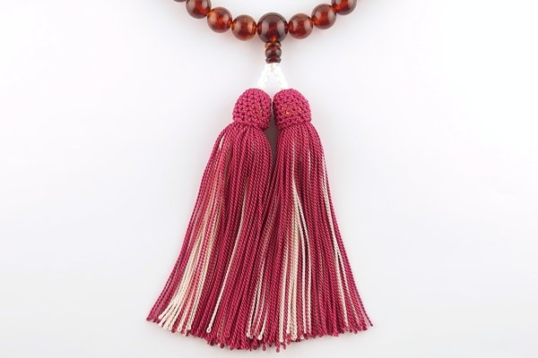 画像5: 久慈産琥珀念珠　女性用 (5)