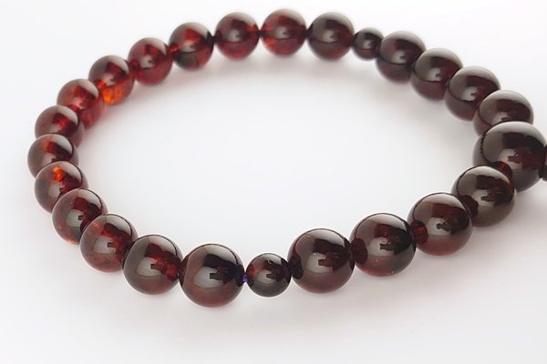 画像2: 久慈産琥珀念珠　男性用 (2)