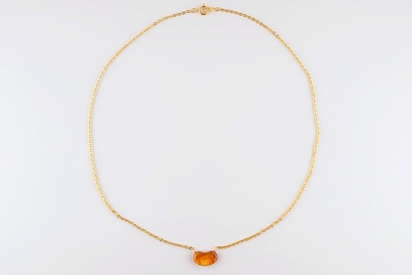 画像4: 久慈産琥珀ネックレス (4)