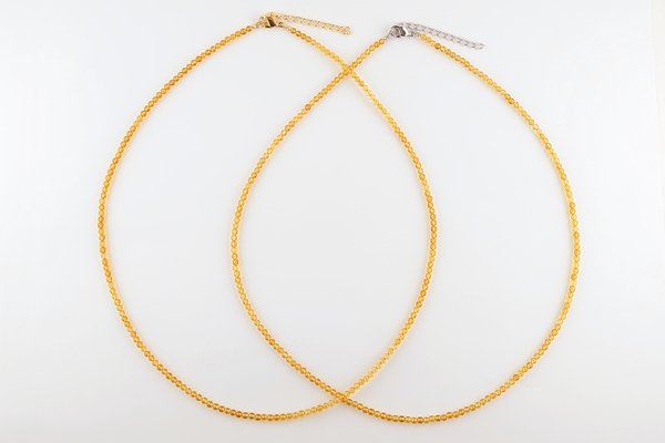 画像1: 【金具が選べる】琥珀ネックレス (1)